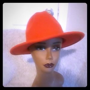 Red Fedora Hat